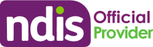 NDIS logo highlighting support for physiotherapy services in Unley